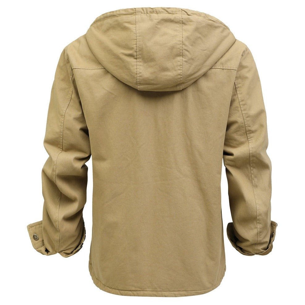 Odrasquil Fleece-Lined Hooded Shirt Jacket product image 5