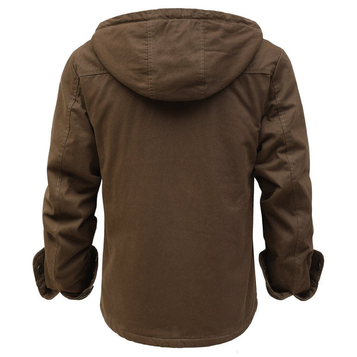 Odrasquil Fleece-Lined Hooded Shirt Jacket product image 7