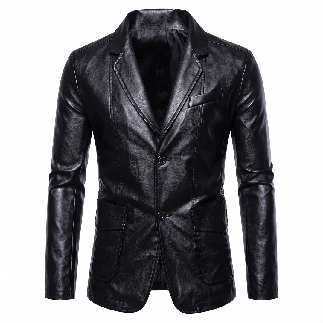 Ombraveth Leather Blazer product image 1