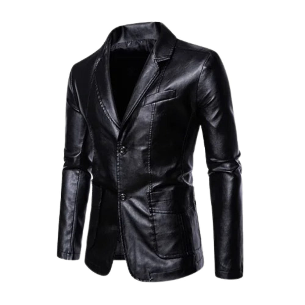 Ombraveth Leather Blazer product image 2