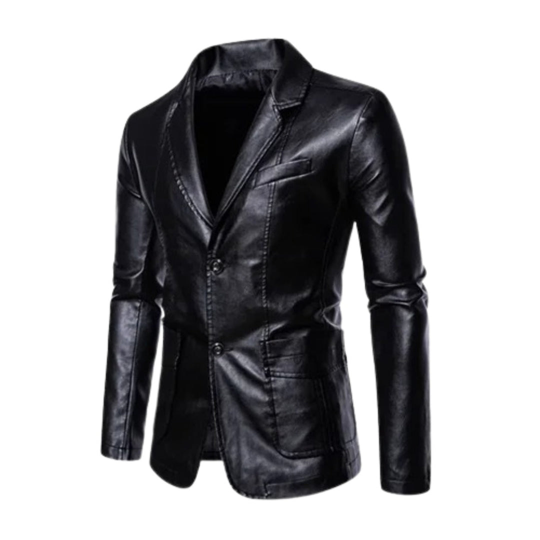 Ombraveth Leather Blazer product image 2