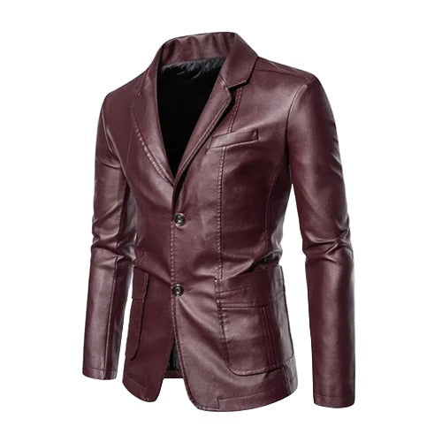 Ombraveth Leather Blazer product image 9