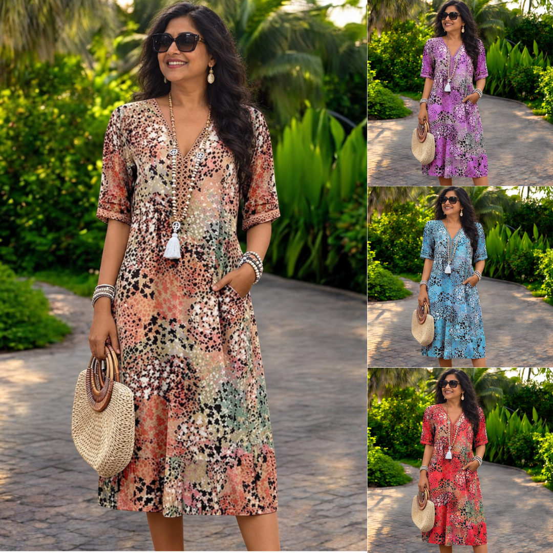 Ondalisse Printed Midi Dress product image 4