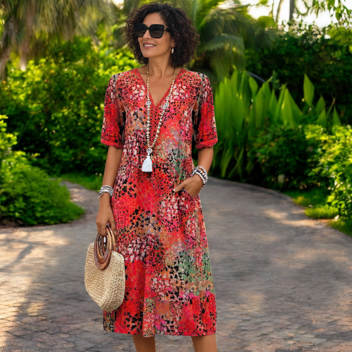 Ondalisse Printed Midi Dress product image 5