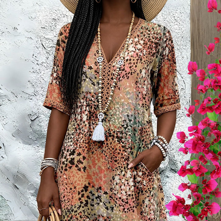Ondalisse Printed Midi Dress product image 9