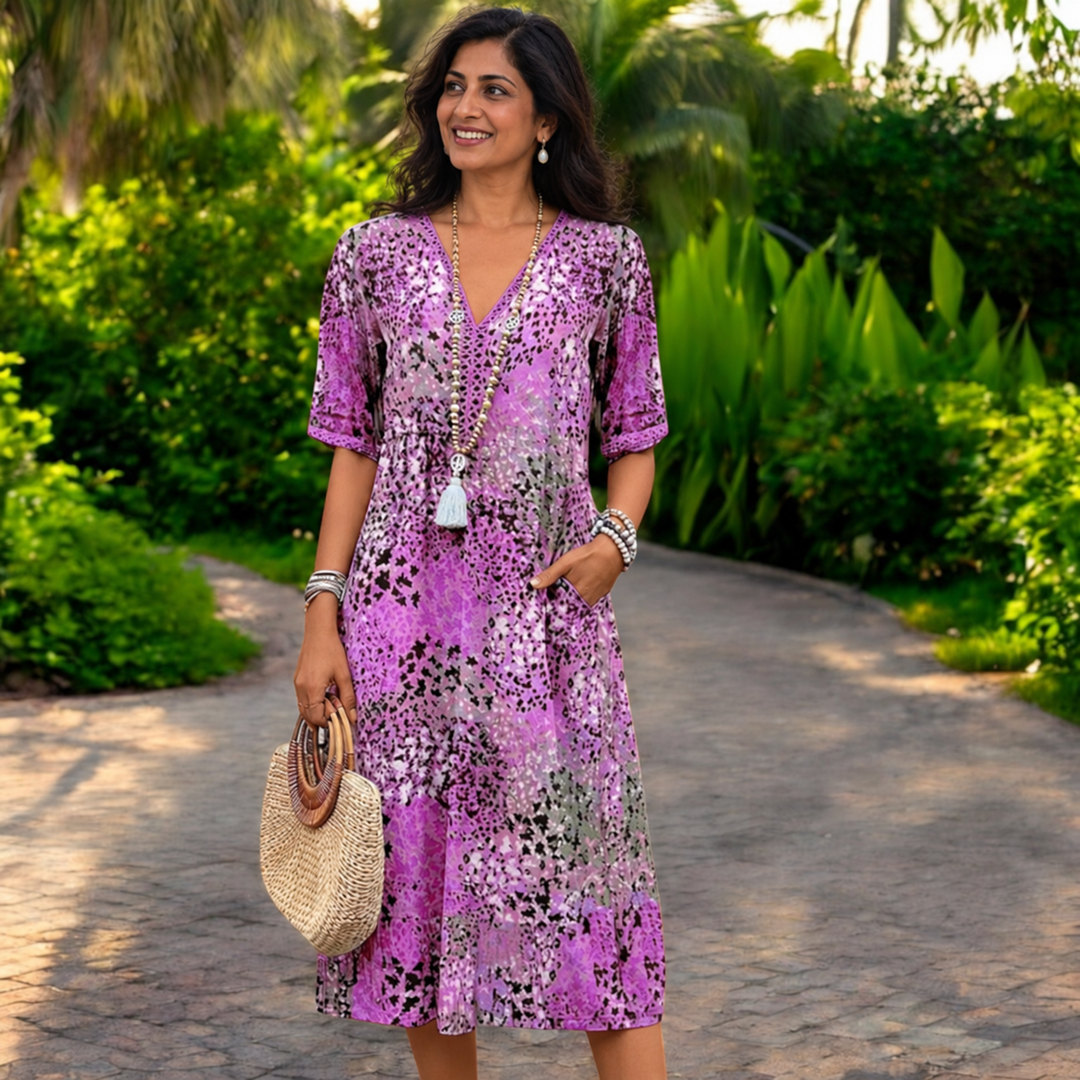Ondalisse Printed Midi Dress product image 11