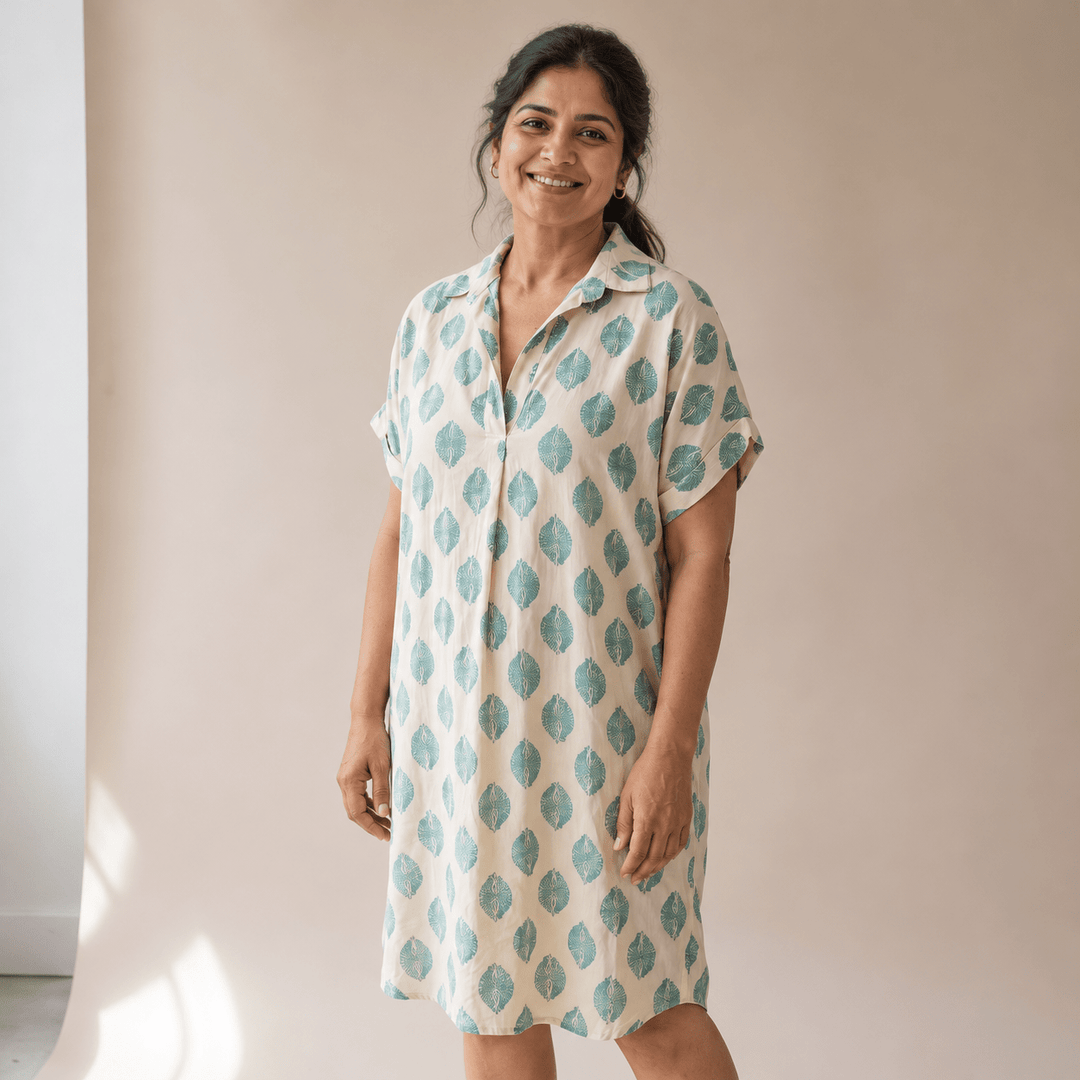 Orelviane Printed Shirt Dress product image 8