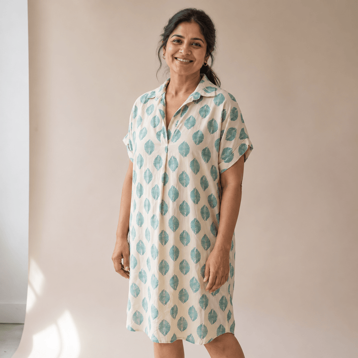 Orelviane Printed Shirt Dress product image 8