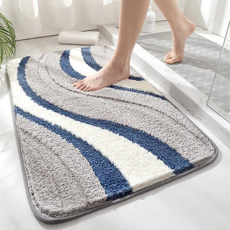 Organic Microfiber Bath Rug with Non-Slip Backing – Ultra-Soft and Highly Absorbent 5