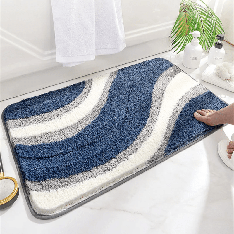 Organic Microfiber Bath Rug with Non-Slip Backing – Ultra-Soft and Highly Absorbent 2
