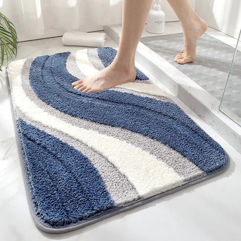 Organic Microfiber Bath Rug with Non-Slip Backing – Ultra-Soft and Highly Absorbent 0