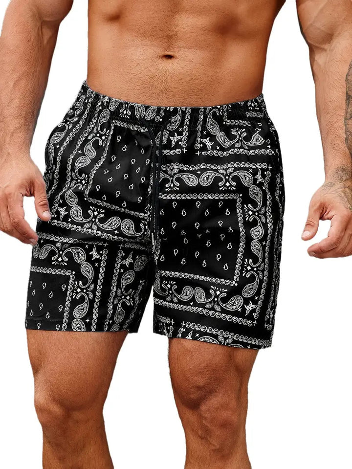 Orseno Paisley Drawstring Swim Shorts product image 1