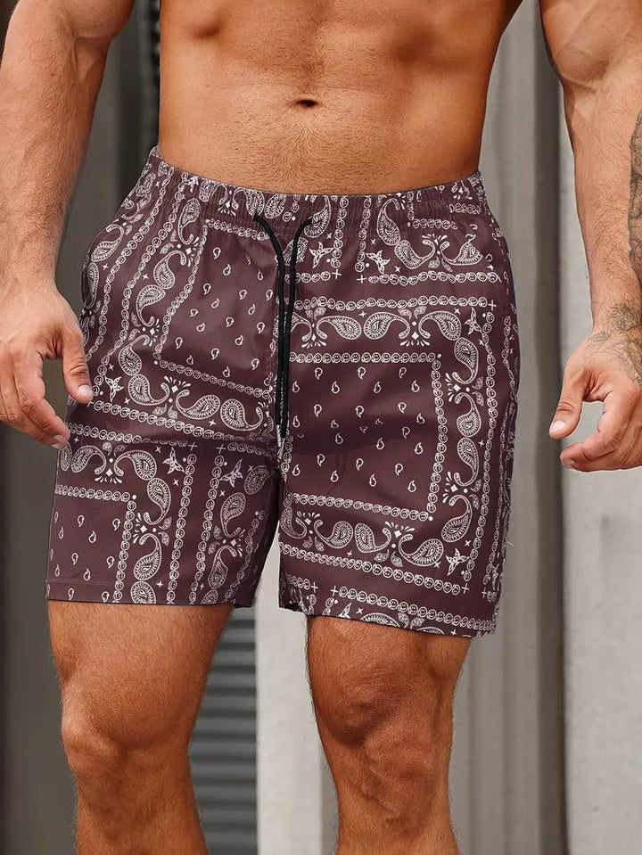 Orseno Paisley Drawstring Swim Shorts product image 3