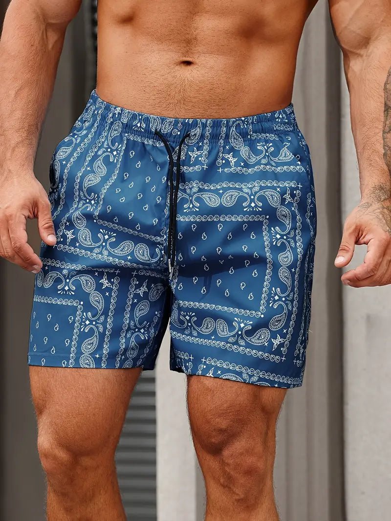 Orseno Paisley Drawstring Swim Shorts product image 5