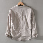Orvello Linen Shirt Dario Aurelio (All 4 Colors (Buy 3 Get 1 Free) S) - Linen shirt | Zavonix