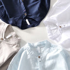Orvello Linen Shirt Dario Aurelio (All 4 Colors (Buy 3 Get 1 Free) S) - Linen shirt | Zavonix