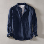 Orvello Linen Shirt Dario Aurelio (All 4 Colors (Buy 3 Get 1 Free) S) - Linen shirt | Zavonix