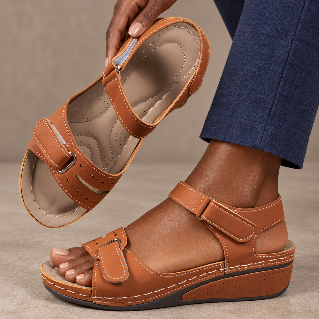 Osvelliane Leather Sandals product image 5