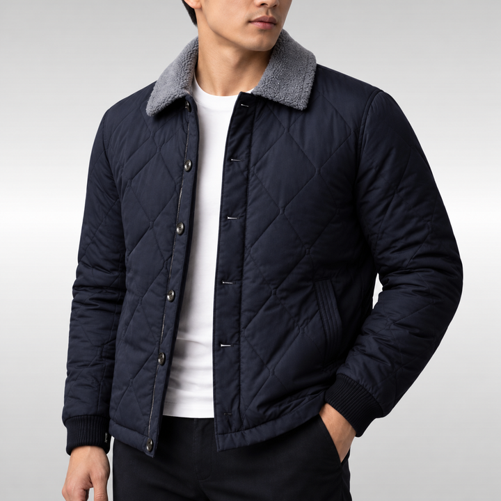 Osvrenth Fleece-Lined Quilted Jacket product image 5