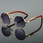 "Ovalis" Vintage Sunglasses (Sea Blue ) - Sunglasses | Zavonix