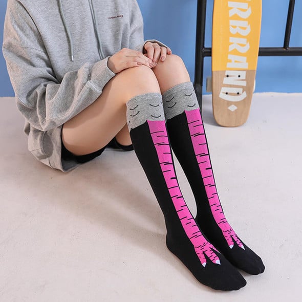 Over - the - Knee Socks™ — Command Attention and Spark Instant Smiles Everywhere You Strut (Red BUY 1 PAIR) - | Zavonix