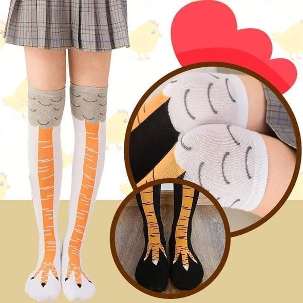 Over - the - Knee Socks™ — Command Attention and Spark Instant Smiles Everywhere You Strut (Red BUY 1 PAIR) - | Zavonix