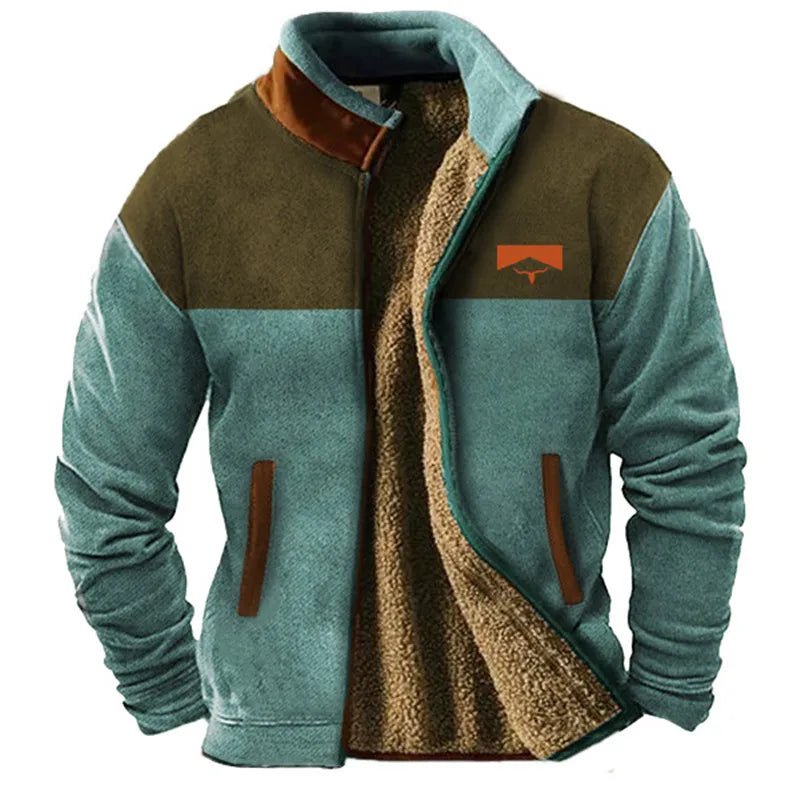 OutWest Sherpa - Lined Jacket (Blue XXS) - Jacket | Zavonix