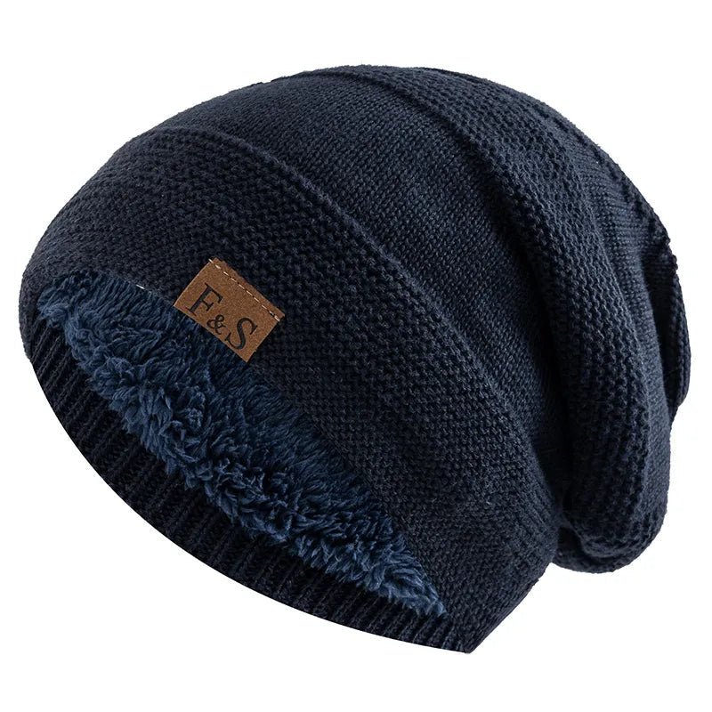 Plush Fleece Beanie Warm Winter Hat (Coffee One Size Fits Most) - | Zavonix