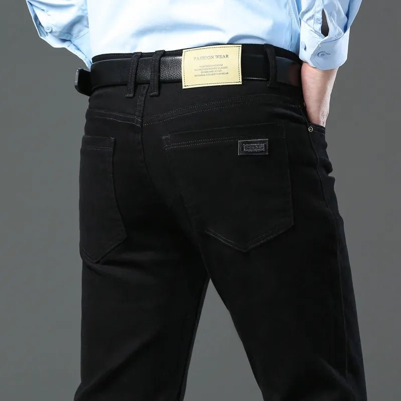 Premium Slim Fit Cotton Pants (Black XS (28 US)) - | Zavonix