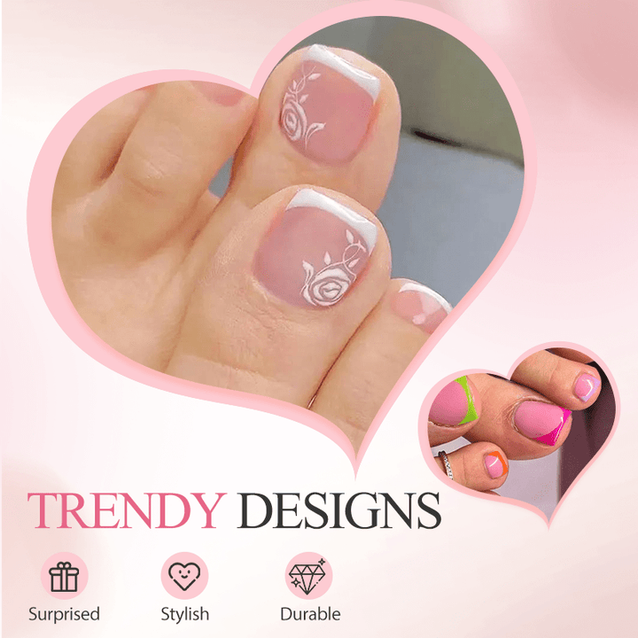 Pearlfit Press On Toenails Soft Gel Base Set Product Image 02