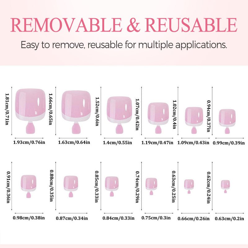 Pearlfit Press On Toenails Soft Gel Base Set Product Image 07