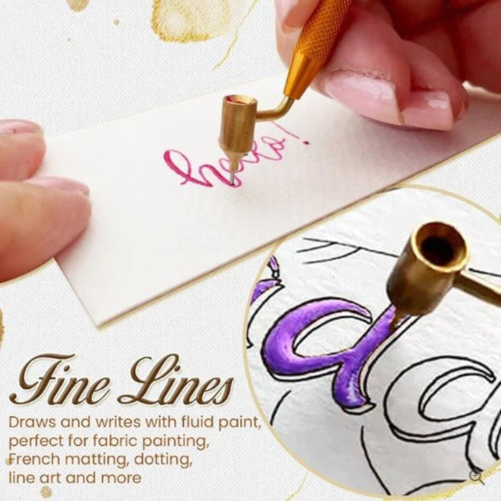 Perfect training stylus for fluid calligraphy (0.05cm/0.019in ) - | Zavonix