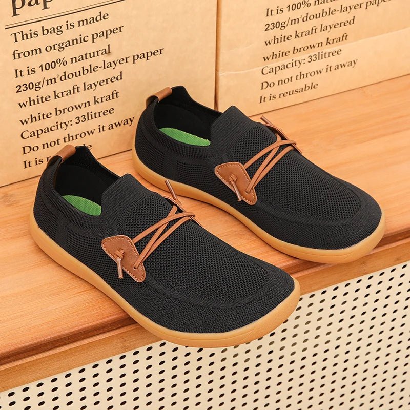 Performance Walking Shoes — Breathable, Cushioned Support for Hard Courts (black 36) - | Zavonix