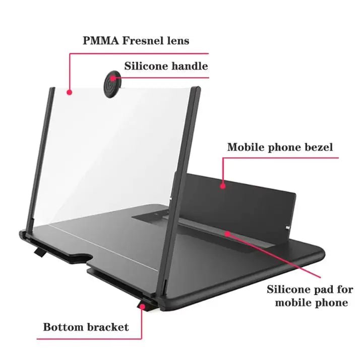 BreezeLift Phone Screen Magnifier | HD Foldable Design 4