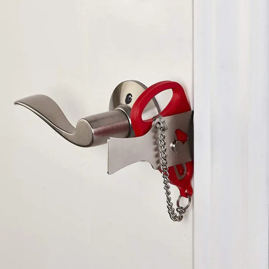 Verisafe™ Portable Door Lock — Instant Security, Anywhere You Go