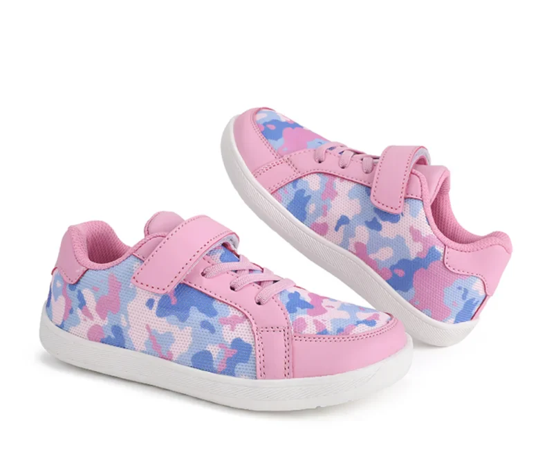 Pair of pink camouflage kids&
