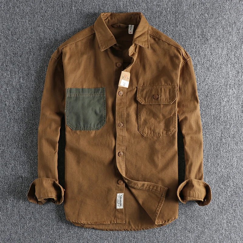 Pathfinder Utility Shirt (Brown XS) - | Zavonix