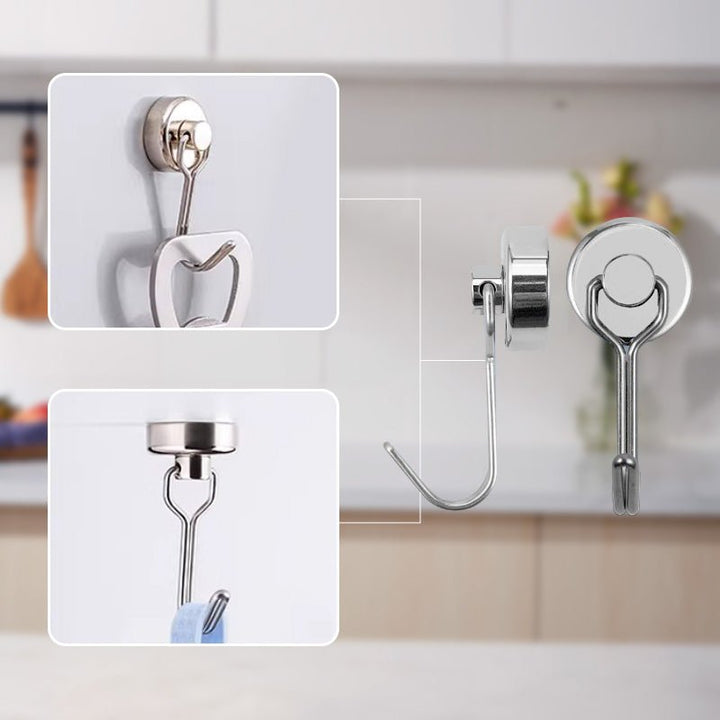 Pivothold Magnetic Swivel Hooks 4 Pack Product Image 04