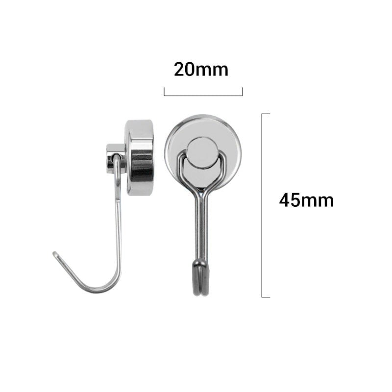 Pivothold Magnetic Swivel Hooks 4 Pack Product Image 09