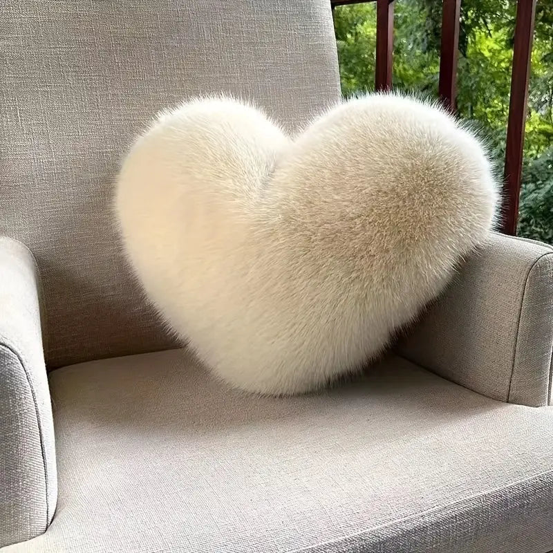 Plush Heart-Shaped Pillow for Ultimate Comfort – Soft and Stylish Home Decor 6