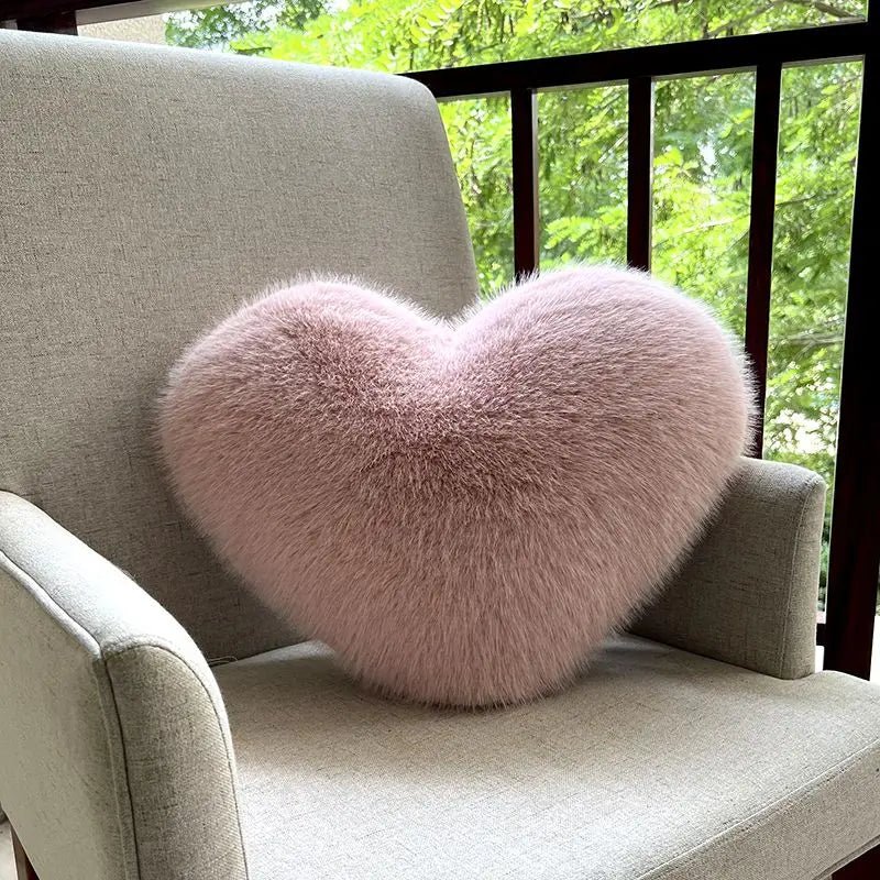 Plush Heart-Shaped Pillow for Ultimate Comfort – Soft and Stylish Home Decor 5