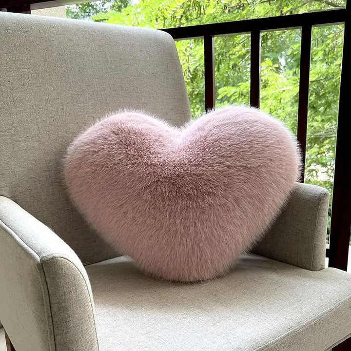Plush Heart-Shaped Pillow for Ultimate Comfort – Soft and Stylish Home Decor 5