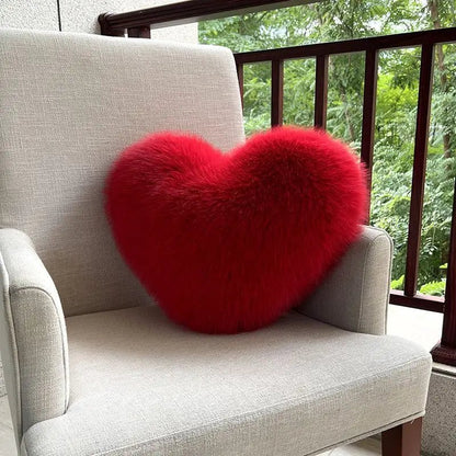Plush Heart-Shaped Pillow for Ultimate Comfort – Soft and Stylish Home Decor 4