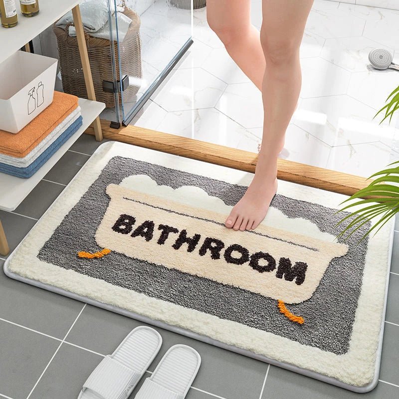 Plush Non-Slip Bath Mat for Ultimate Comfort and Safety – Quick-Dry Bathroom Rug 1