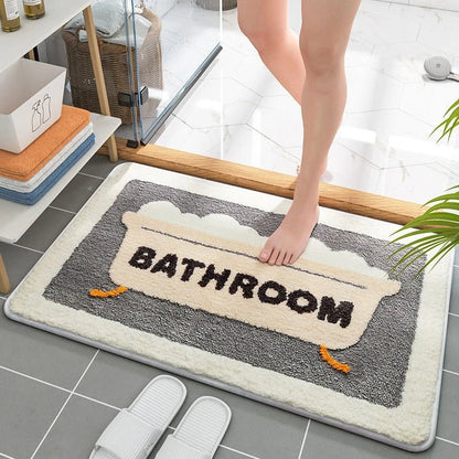 Plush Non-Slip Bath Mat for Ultimate Comfort and Safety – Quick-Dry Bathroom Rug 1