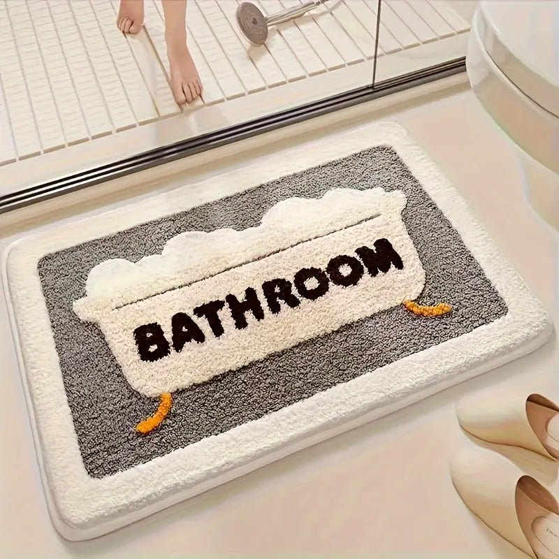 Plush Non-Slip Bath Mat for Ultimate Comfort and Safety – Quick-Dry Bathroom Rug 0
