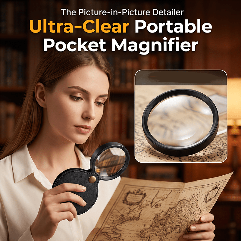 Pocket Magnifier 15X Folding Case Product Image 02