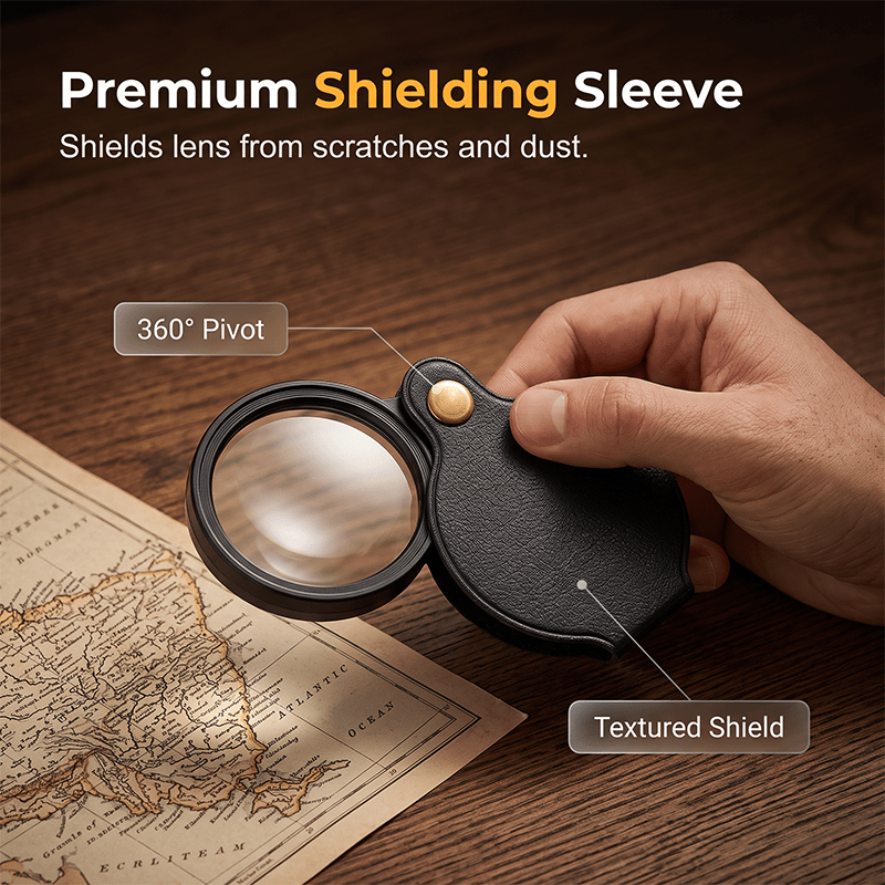 Pocket Magnifier 15X Folding Case Product Image 03