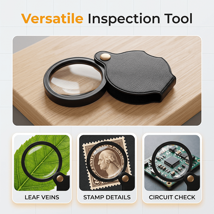 Pocket Magnifier 15X Folding Case Product Image 07