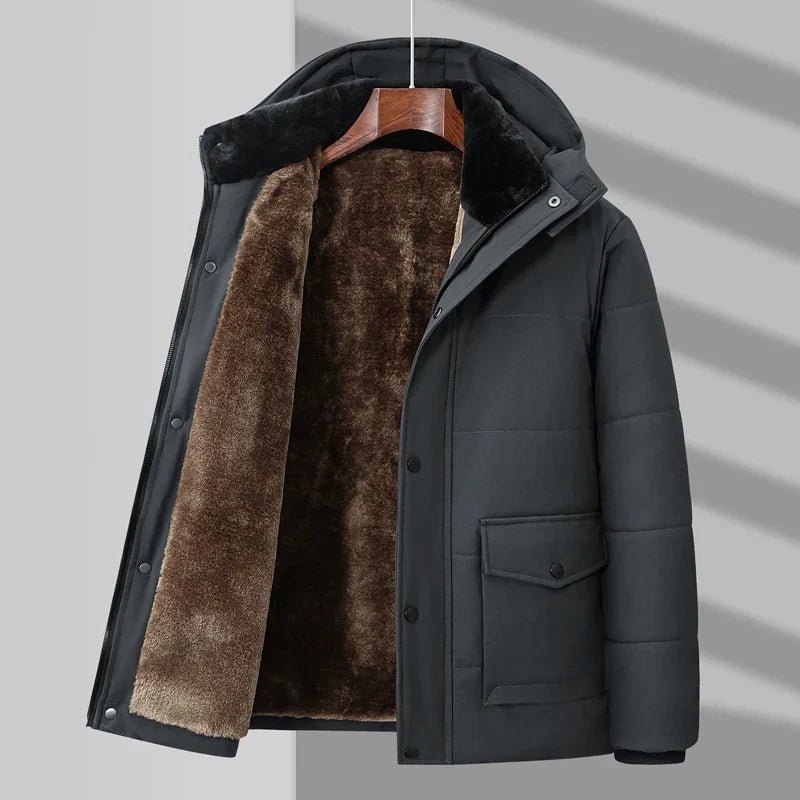 Poly - Down Coat (Dark Grey XS) - | Zavonix